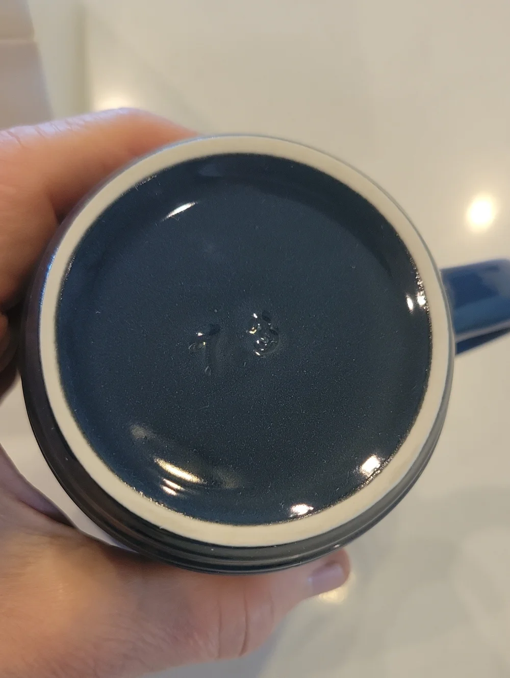 Le Creuset Small Cobalt Retired Tea Mug.